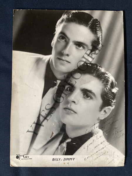 BILLY ET JIMMY-PHOTOGRAPHIE. 