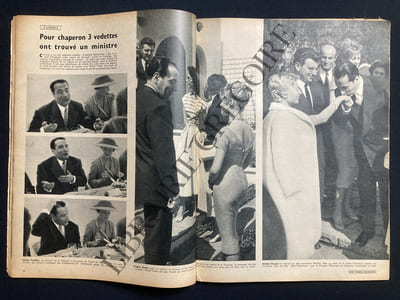 PARIS MATCH-N°369-5 MAI 1956-MICHELE MORGAN