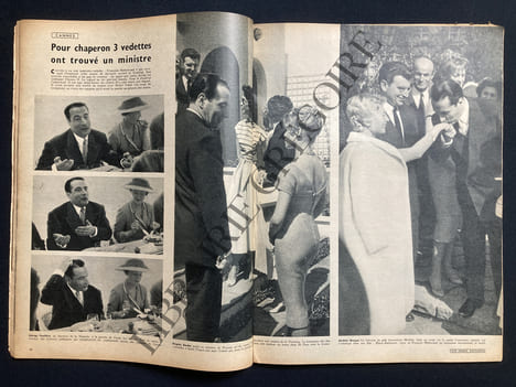 PARIS MATCH-N°369-5 MAI 1956-MICHELE MORGAN. undefined