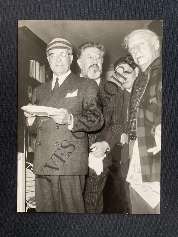 PHOTOGRAPHIE MICHEL SIMON-ANDRE LUGUET-ROBERT DOISNEAU. 