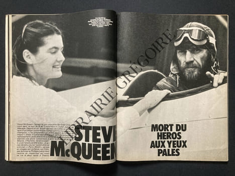 PARIS MATCH-N°1643-21 NOVEMBRE 1980-STEVE MCQUEEN. undefined