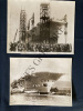 PORTE AVIONS ARK ROYAL 1 ET 2-20 PHOTOGRAPHIES-2 COUPURES DE PRESSE. 