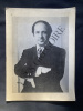 PROGRAMME PIERRE BOULEZ B.B.C. SYMPHONIE ORCHESTRA-THEATRE DES CHAMPS ELYSEES-11 ET 12 JANVIER 1974. 