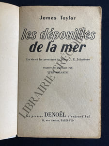 LES DEPOUILLES DE LA MER