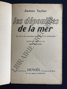LES DEPOUILLES DE LA MER. JAMES TAYLOR