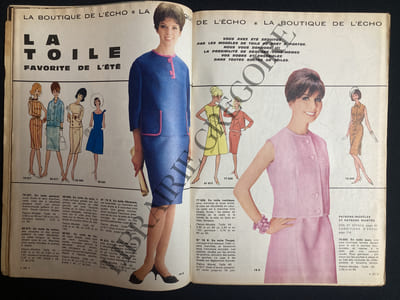 L'ECHO DE LA MODE-N°21-26 MAI 1963-JACQUES BREL