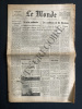 LE MONDE-N°11244-MERCREDI 25 MARS 1981. 