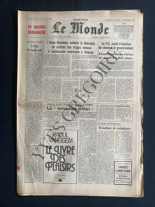 LE MONDE-N°10825-DIMANCHE 18 ET LUNDI 19 NOVEMBRE 1979