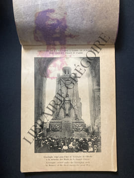 PLAQUETTE "FETES DE LA VICTOIRE 14 JUILLET 1919". undefined