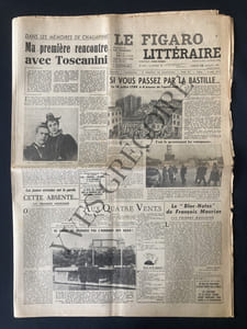 LE FIGARO LITTERAIRE-N°638-12 JUILLET 1958