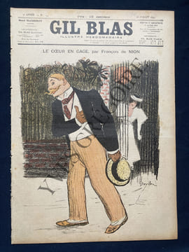 GIL BLAS-16 JUILLET 1897. undefined