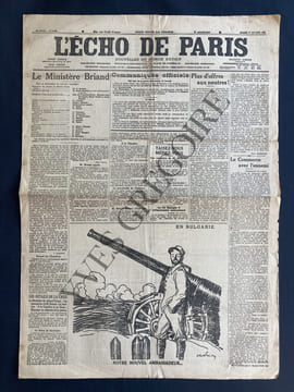 L'ECHO DE PARIS-N°11398-SAMEDI 30 OCTOBRE 1915. undefined