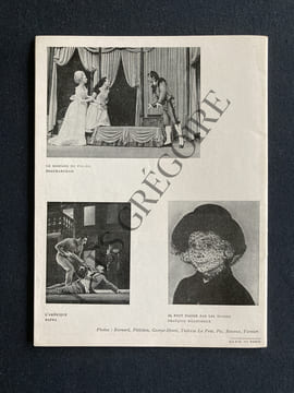 LA VIE PARISIENNE-OFFENBACH-PROGRAMME THEATRE DE L'ODEON. undefined