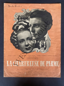 LA CHARTREUSE DE PARME-FILM DE CHRISTIAN JAQUE-PLAQUETTE