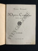 LOUISE-GUSTAVE CHARPENTIER-PROGRAMME NATIONAL DE L'OPERA COMIQUE SAISON 1926-1927. 