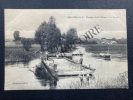 "REGNEVILLE-PASSAGE DE LA MEUSE-LE PONTON"-CARTE POSTALE. 