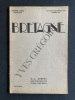 BRETAGNE-N°100-NOVEMBRE ET DECEMBRE 1931. 