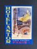 HOTEL ASTOR-PARIS-ETIQUETTE D'HOTEL. 