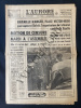 L'AURORE-N°5516-JEUDI 31 MAI 1962. 