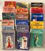 Les aventures du Saint. Lot de 17 volumes. Leslie Charterie