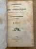 Esquisses historiques des littératures grecques romaines et françaises. Stiévenard