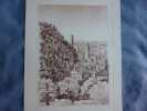 HELIOGRAVURE DE ESTADIEU 20ème RAVENBURG VIEILLE CITE MOYENAGEUSE HERISSEE DE TOURS. 