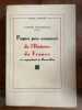 Pages peu connues de l'Histoire de France se rapportant au Roussillon. Horace Chauvet