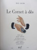 Le Cornet à Dés, ill. Jean Hugo, E.O. Numérotée, 1948. Max Jacob