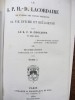 Oeuvres du R.P. Lacordaire (6 tomes, 1857) + La Vie de Lacordaire (2 tomes, 1866). LACORDAIRE / R.P. CHOCARNE