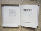 Phèdre (ex. numéroté). RACINE / Lithographies couleurs Jean Hugo