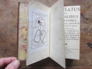 Tractatus de tumoribus... (Imbert) + La Maladie Vénérienne, (Antoine), double é.o. . jean-François Imbert & Louis Antoine