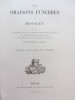 Oraisons funèbres. Bossuet
