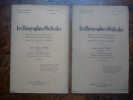 Les biographies médicales. Notes pour servir à l'Histoire de la Médecine et des Grands Médecins. 12ème année, Avril et Mars 1938 - N°3 et 4.. Dr J. de ...