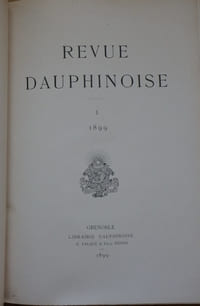 REVUE DAUPHINOISE 