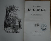 A travers la Kabylie. 