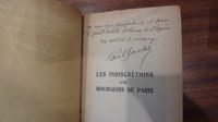 Les indiscrétions d'un bourgeois de Paris