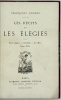 Les Récits et les Elégies.. COPPEE. François.