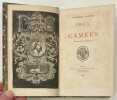 Emaux et camées.. GAUTIER. Théophile.