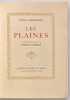 Les Plaines. . VERHAEREN. Emile. 
