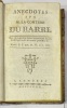 Anecdotes sur M. la Comtesse du Barri.. (MAIROBERT. Mathieu-François Pidansat de)