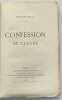 La confession de Claude. . ZOLA. Emile. 