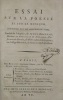 Essai sur la poésie et la musique, considérées dans les affections de l’âme.... BEATTIE. James.