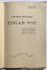 Etude médico-psychologique sur Edgar Poe. . PETIT. Dr Georges. 