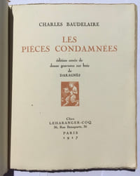 Les pièces condamnées.