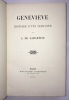 Geneviève, histoire d'une servante. .  LAMARTINE. Alphonse de. 