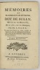 Mémoires de Maximilien de Béthune, duc de Sully, ministre de Henri IV.. SULLY.