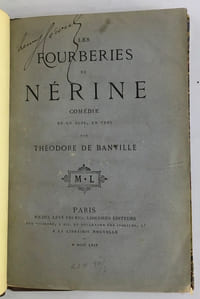 Les Fourberies de Nérine.