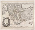 Carte de la Grèce.... (CARTE DE GRÈCE). DE L’ISLE, G. 