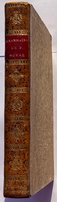 Grammaire générale et raisonnée de Port-Royal.