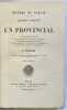 Lettres &eacute;crites &agrave; un Provincial.. PASCAL. Blaise.